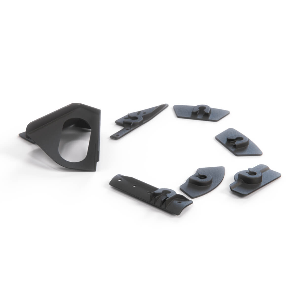 Mercedes-Benz S210 Estate Rear Door Panel Clips Repair Kit Left or Right Black — view 2