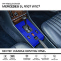 Mercedes-Benz SL R107 W107 Centre Console Control Panel – PPF Paint Protection Film Precut / (A1076801008)