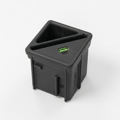 Mercedes-Benz SL R129 Ashtray Insert with USB Charger & Coin Holder Black (A1298100028)