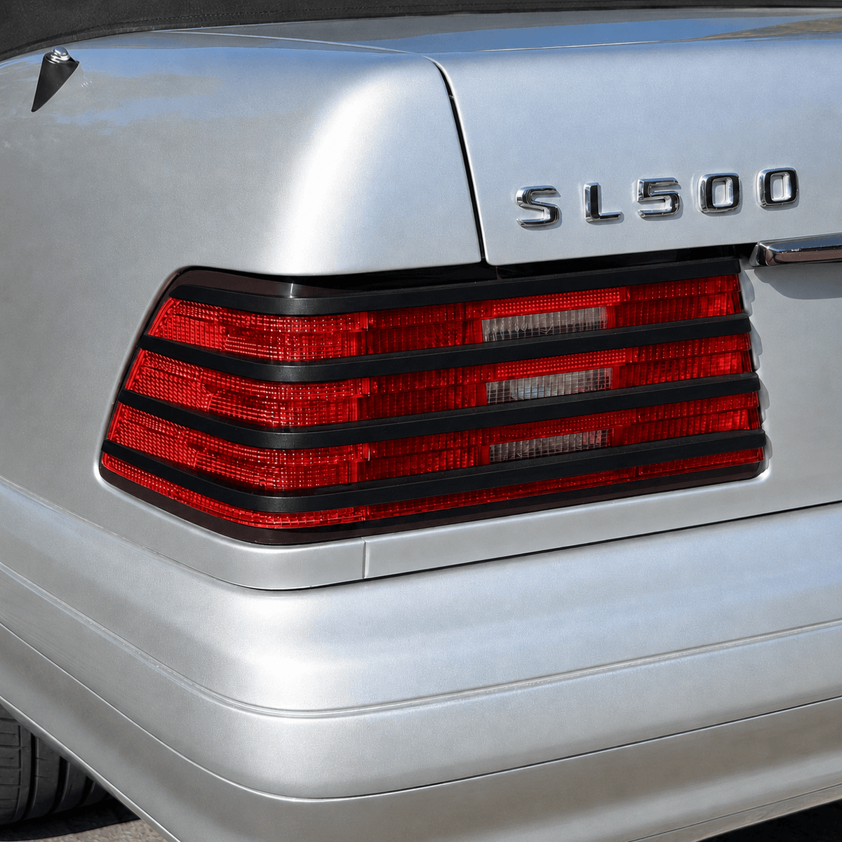Mercedes-Benz SL R129 Custom Taillight Tuning Trim Stripes Styling Kit Exterior Colours (A1298203564 / A1298203864) — view 2