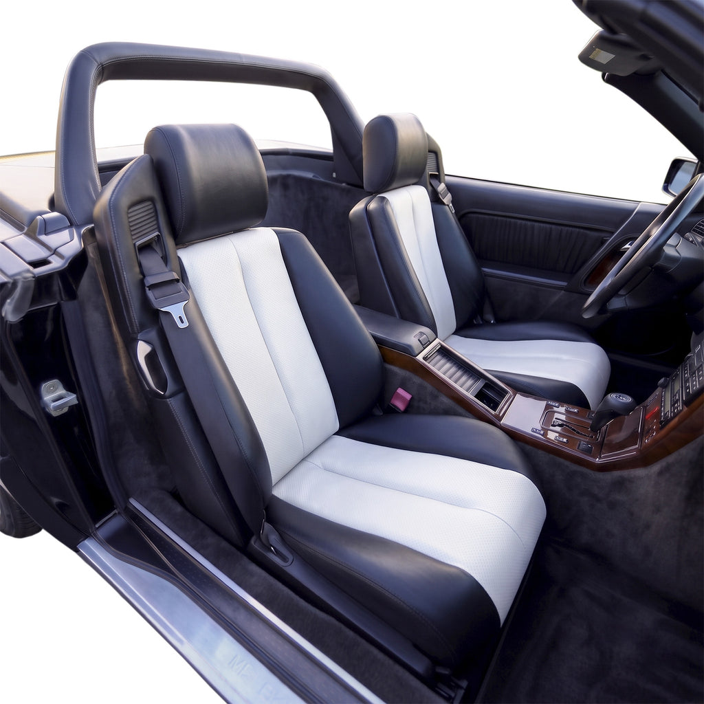 Mercedes-Benz SL R129 Eco Leather Seat Covers Two-Colour Set of 2 — view 2