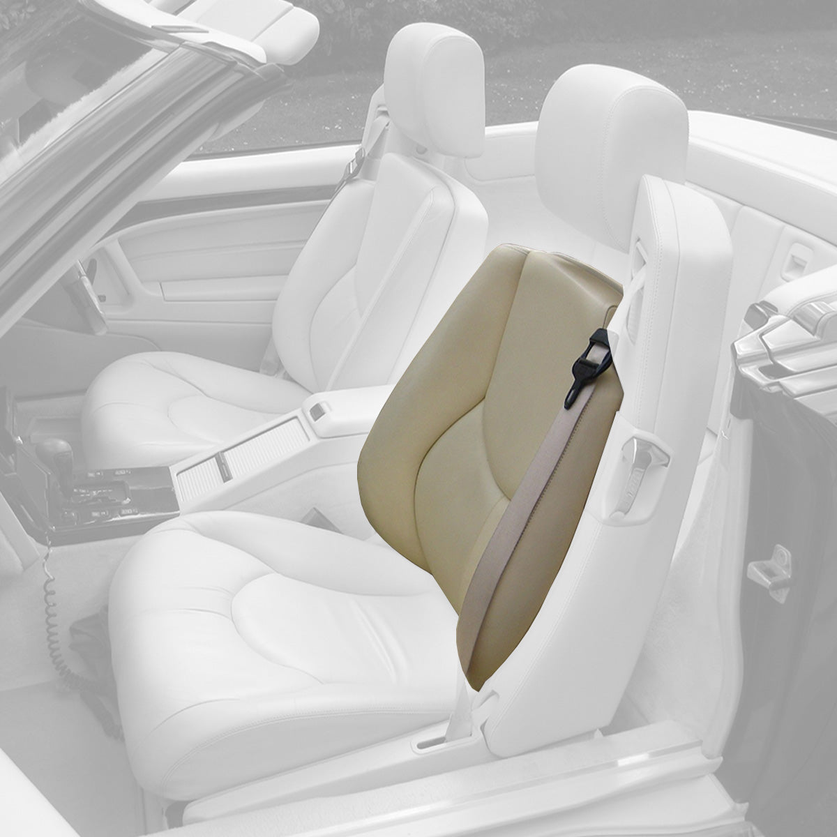 Mercedes-Benz SL R129 Facelift Eco Leather Front Seat Backrest Cover Left or Right All Colours