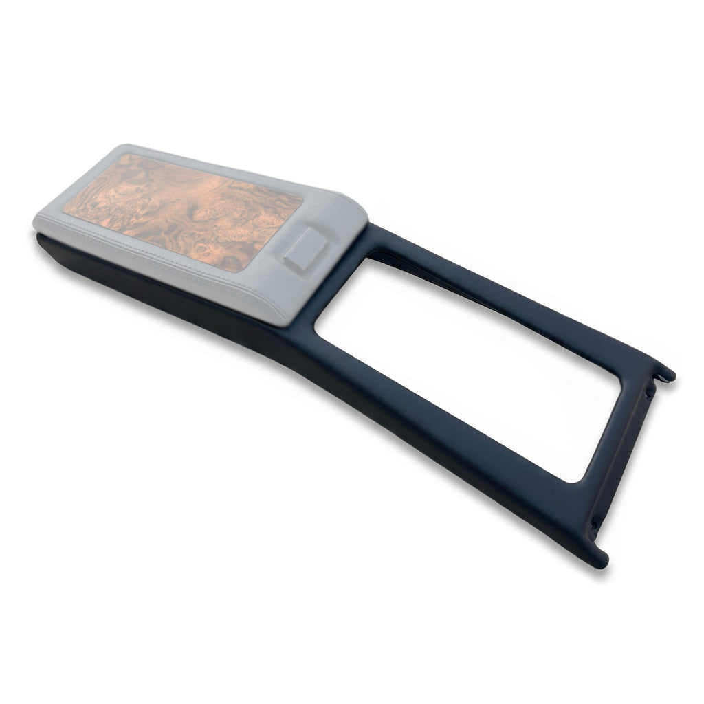 Mercedes-Benz SL R129 Leather Centre Console Armrest Box Frame Without Stitching LHD or RHD All Colours — view 3