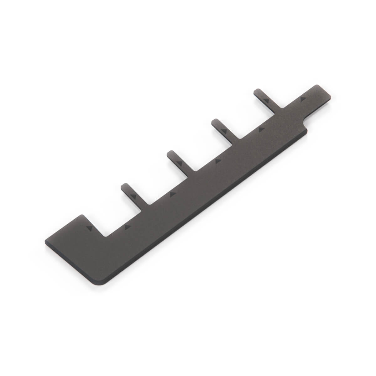 Mercedes-Benz SL R129 Tailgate Emblem Placement Template Black — view 2