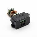 Mercedes-Benz SL R129 / W140 / C140 CL Centre Console Switch Button Blank with USB-Charge Port Black