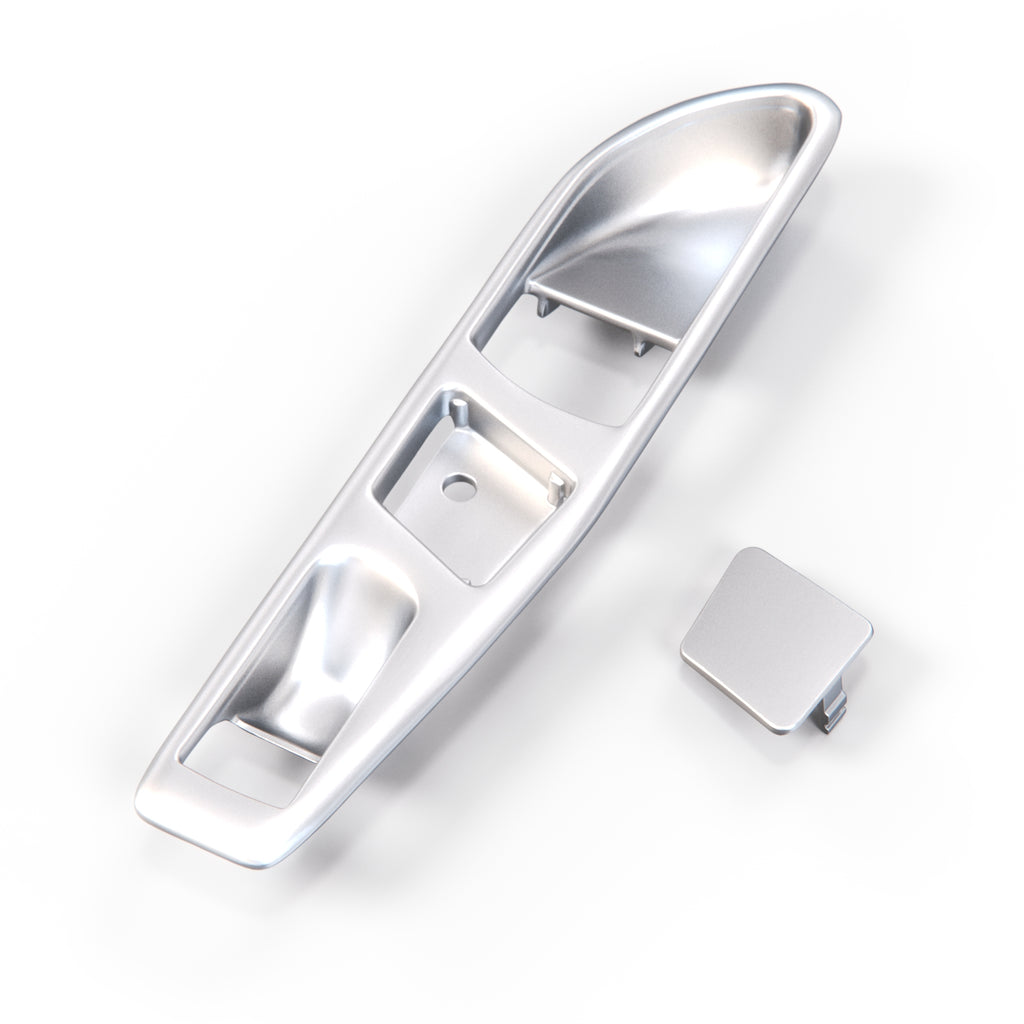 Mercedes-Benz W107 R107 Interior Handle Cover Trim All Colours or Chrome A1077660191 / A1077660611 + (A1077660511) — view 6