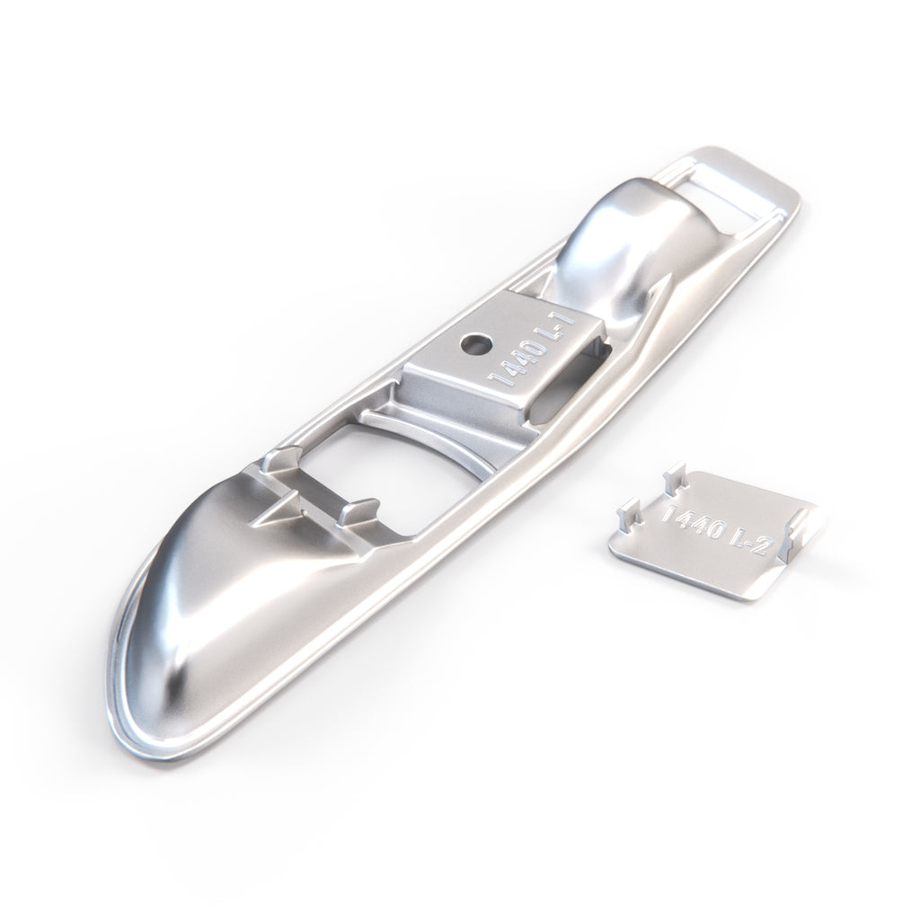 Mercedes-Benz W107 R107 Interior Handle Cover Trim All Colours or Chrome A1077660191 / A1077660611 + (A1077660511) — view 8