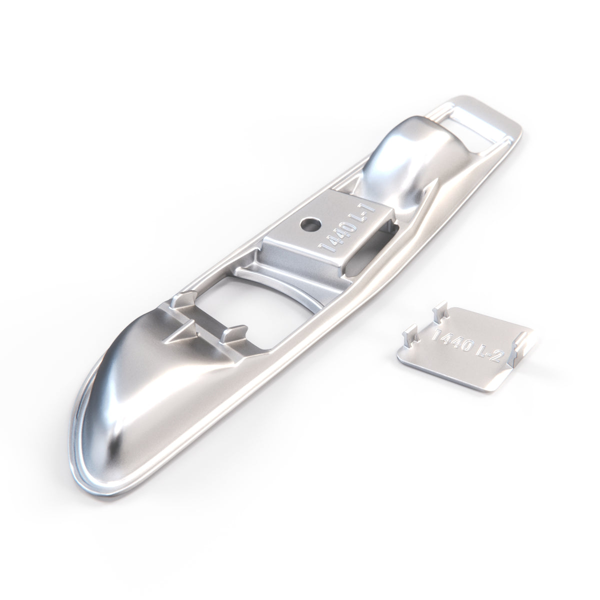 Mercedes-Benz W107 R107 Interior Handle Cover Trim All Colours or Chrome A1077660191 / A1077660611 + (A1077660511) — view 8