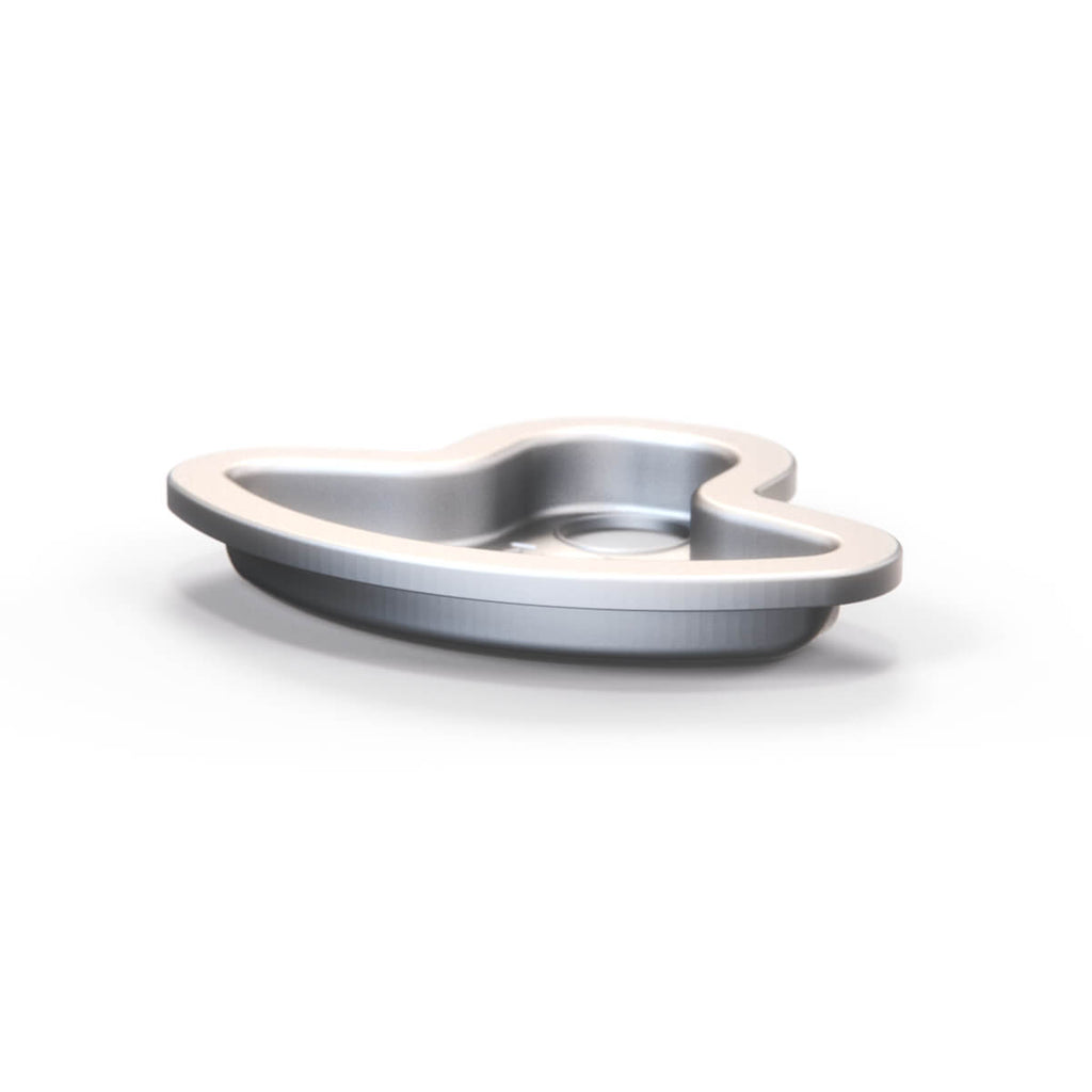 Mercedes-Benz W108 / W109 / W110 / W111 / W114 / W115 Sunroof Handle Housing Trim Chrome (A1107830060) — view 2