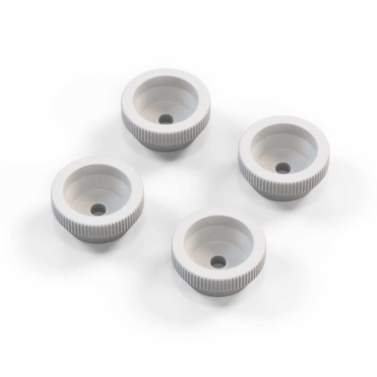 Mercedes-Benz W111 W113 W116 Taillight Nut Set of 4 Black or White (A1119900257) — view 5
