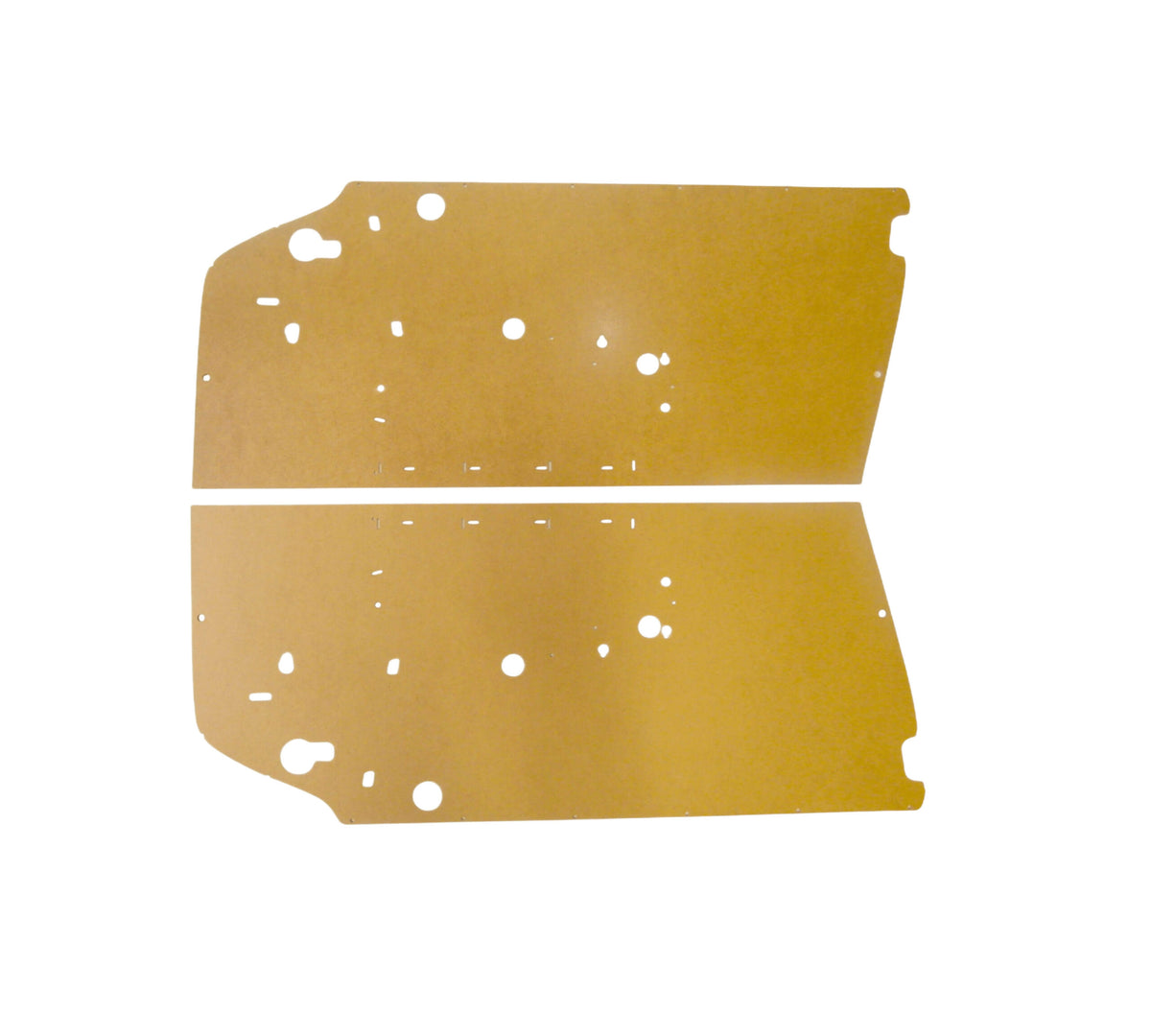 Mercedes-Benz W113 Pagode 230 SL Door Panels / Base Boards for Upholstery (A1137200570 / A1137200670)