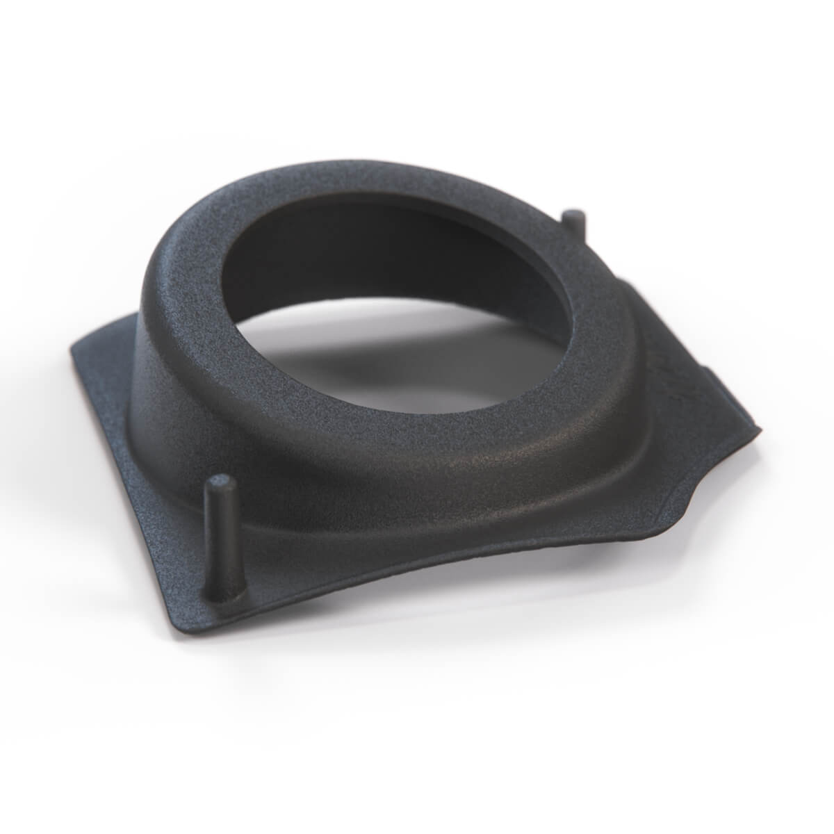 Mercedes-Benz W114 / W115 / W116 Ignition Lock Barrel Cover Trim LHD or RHD Black (A1146890330) — view 3