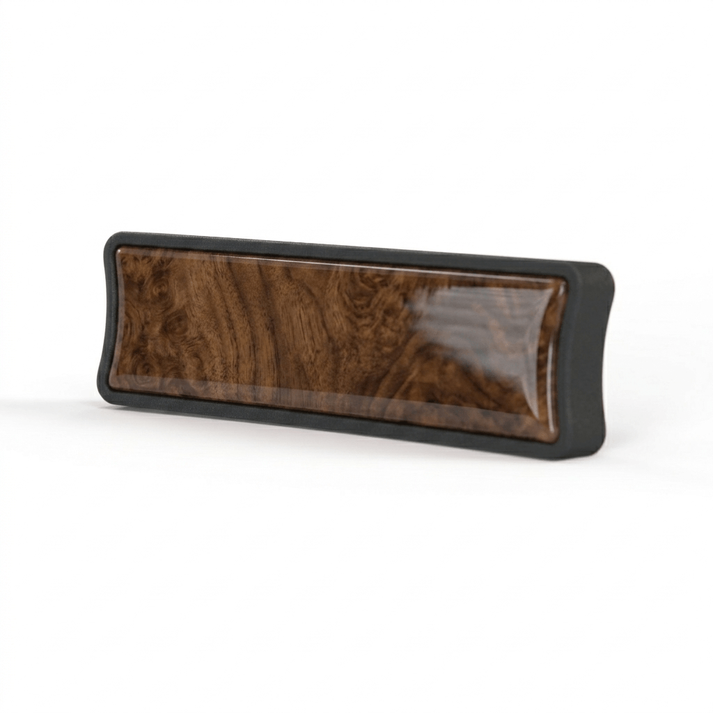 Mercedes-Benz W123 Glove Box Release Opener Wooden Handle (A1236890070) — view 2