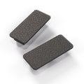Mercedes-Benz W123 S123 C123 Centre Console Switch Cover Set of 2 Black (A1236831010)
