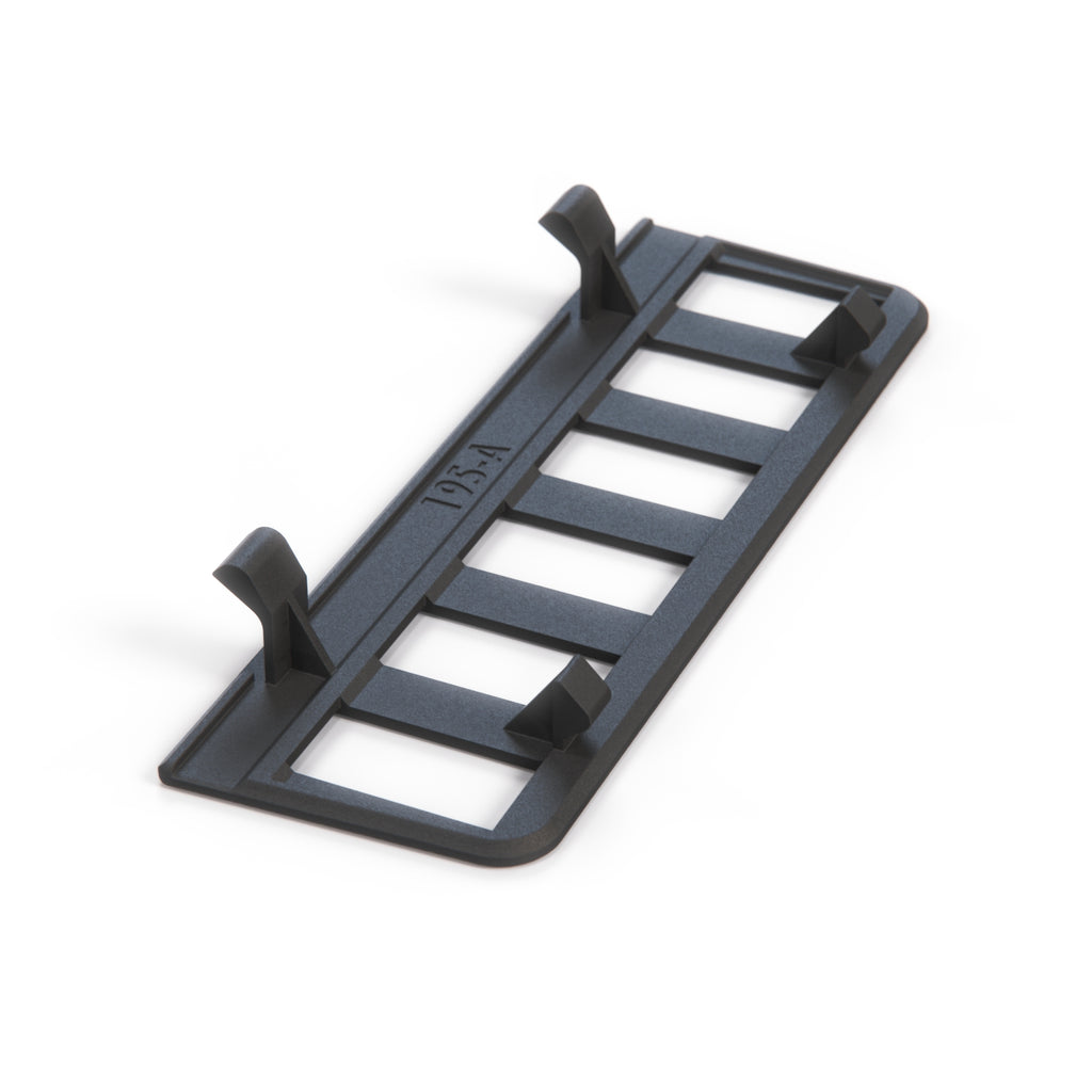Mercedes-Benz W123 Switch Cover Panel Frame 9 Versions Black (A1236839936) — view 4