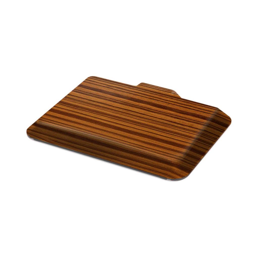 Mercedes-Benz W123 Wooden First Aid Kit Box Flap Zebrano / Walnut (A1238650053) — view 4