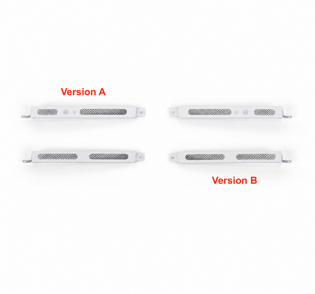 Mercedes-Benz W124 (1 /2 Series) Custom Intake Headlight Trim Set W / W/O Wiper Primed (A1248890563 / A1248890663 / A1248891763 /… — view 3