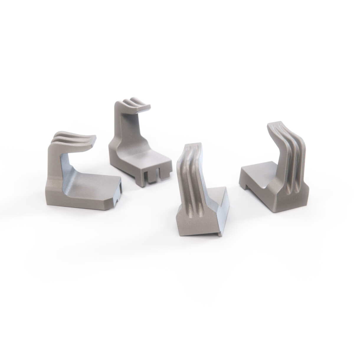 Mercedes-Benz W124 Armrest Repair Kit Rear Left and Right Gray (A1249700301 / A1249700401) — view 3