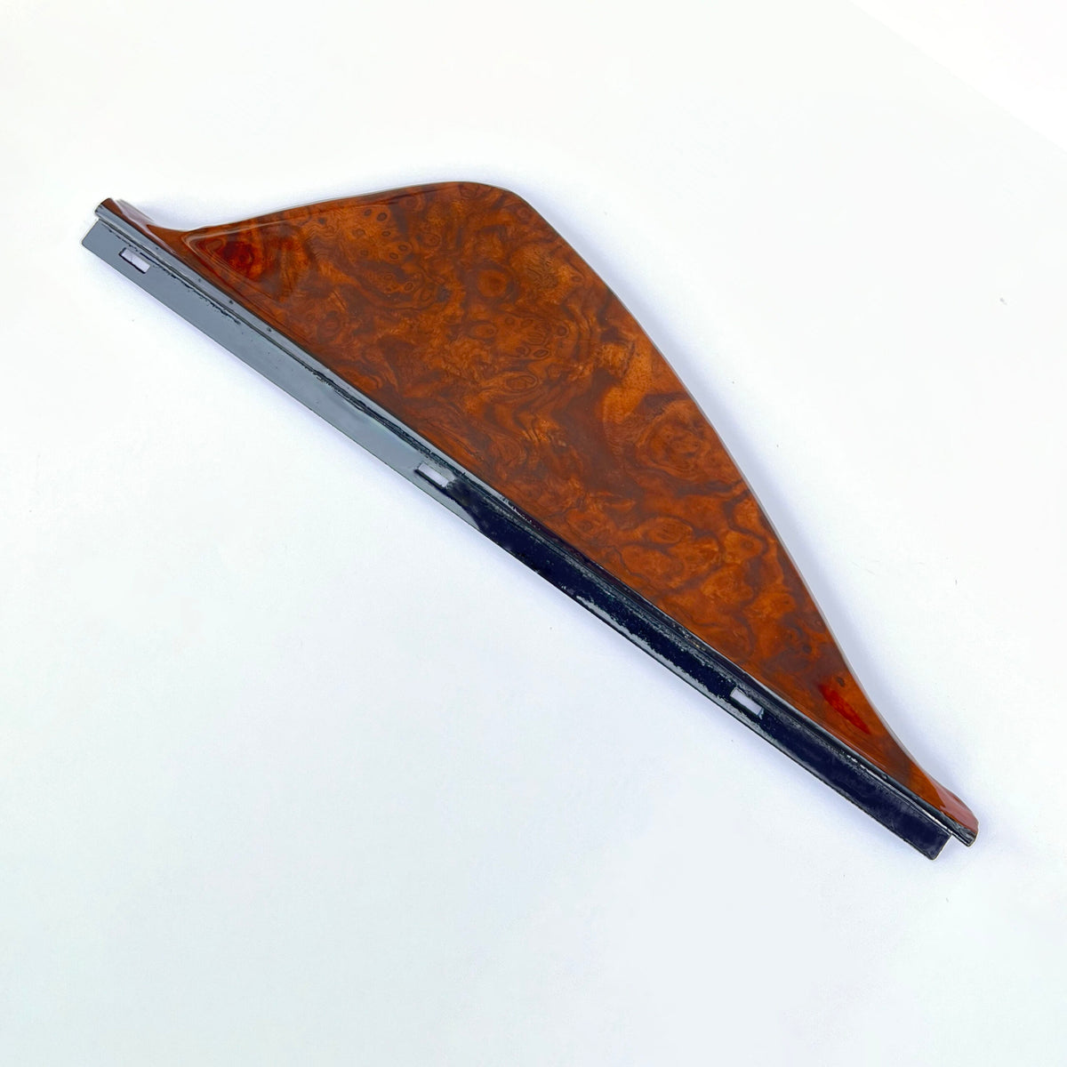 Mercedes-Benz W124 C124 Custom Belt Side / Presenter Cover Left or Right Zebrano Wood (A1246921122 / A1246921222) — view 6