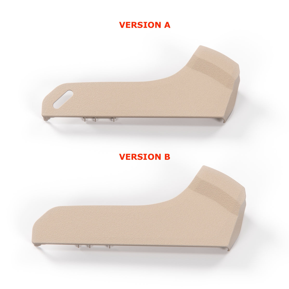 Mercedes-Benz W124 C124 Seat Panel Left or Right Two Versions All Colours (A1249183130 / A1249183230)