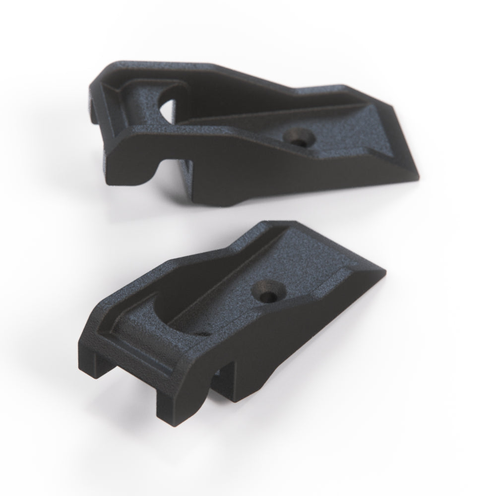 Mercedes-Benz W124 Centre Console Trim Mount Bracket Set of 2 (A1246830068) — view 2