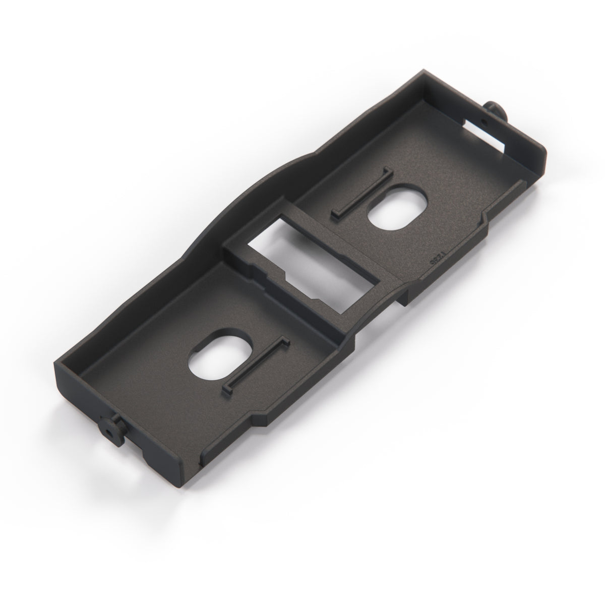 Mercedes-Benz W124 Defroster Bracket Black (A1248330214) — view 3