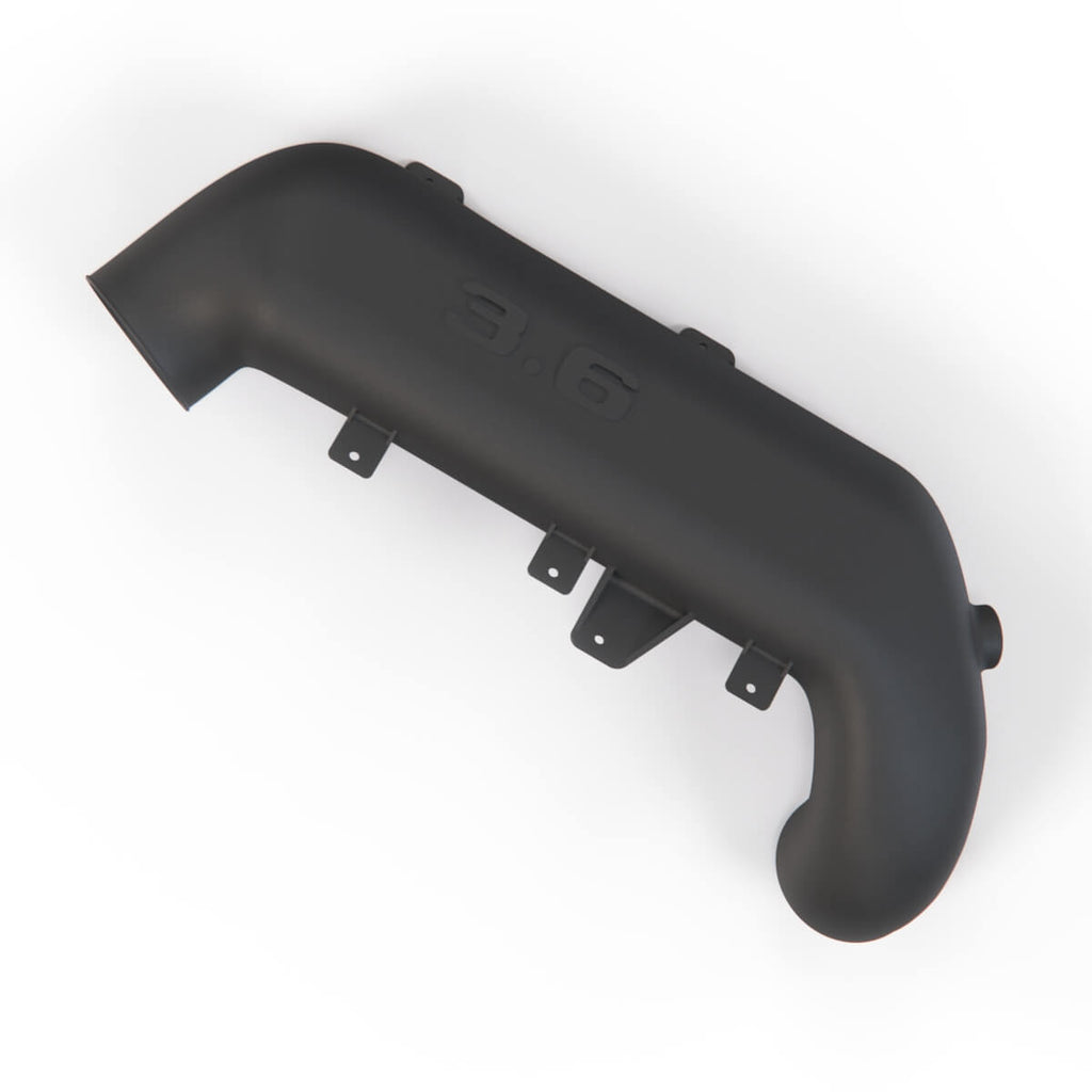 Mercedes-Benz W124 E36 W202 AMG 3.6l Intake Breather Fitting Set of 2 Black — view 5