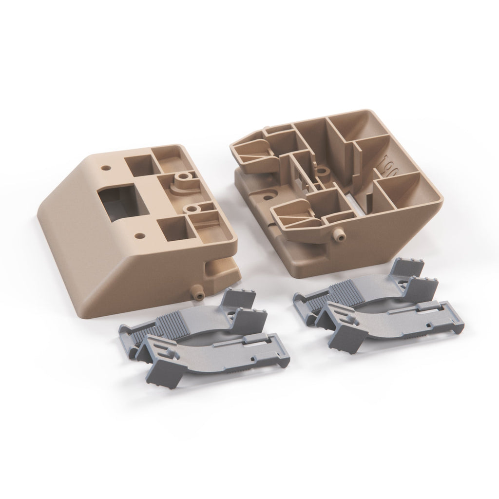 Mercedes-Benz W124 High Mount Lamp Mount Bracket Set of 2. All Colours A1248200382