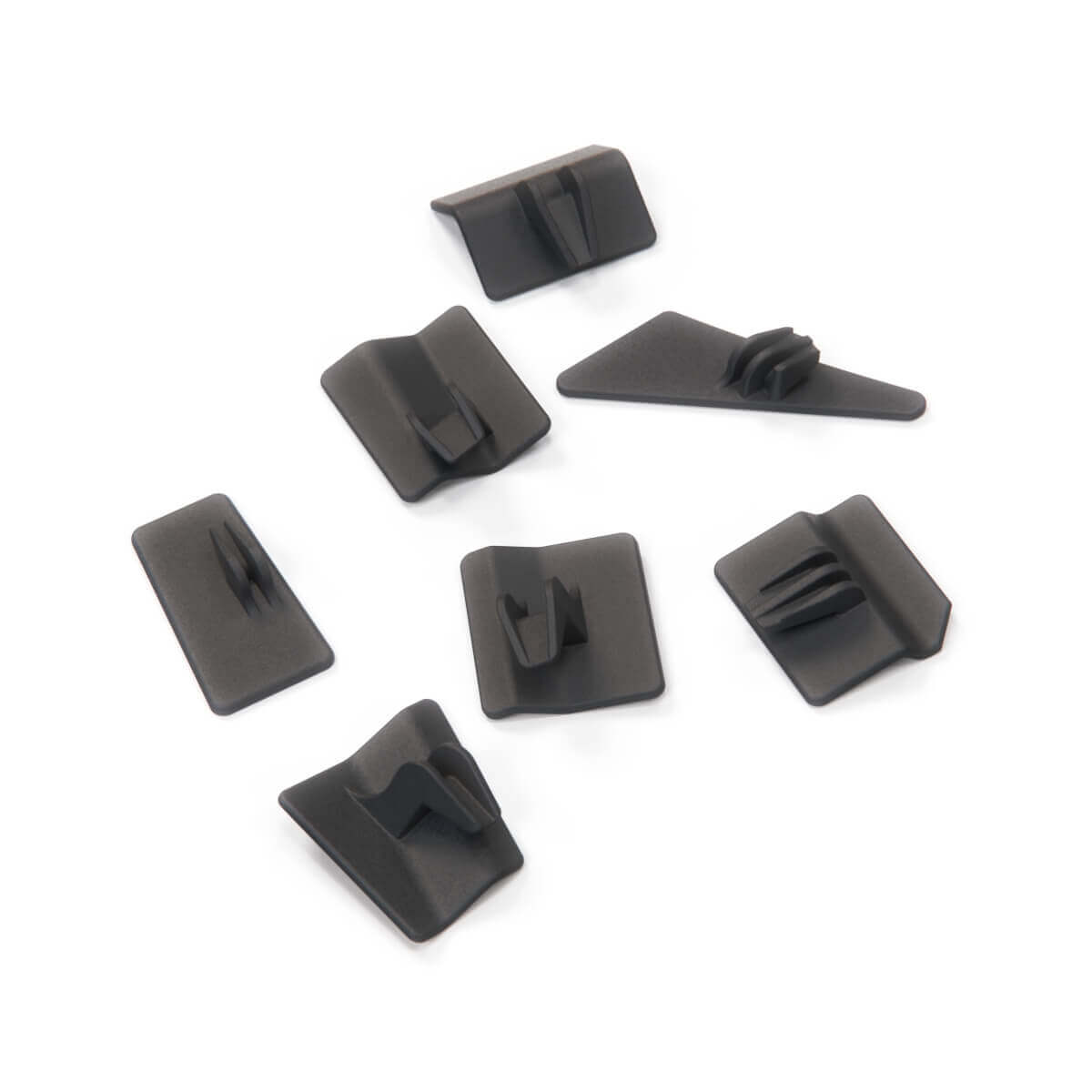 Mercedes-Benz W124 Rear Door Panel Clip Repair Kit Left or Right Set of 7 (Door Card Mounting Clips) Black