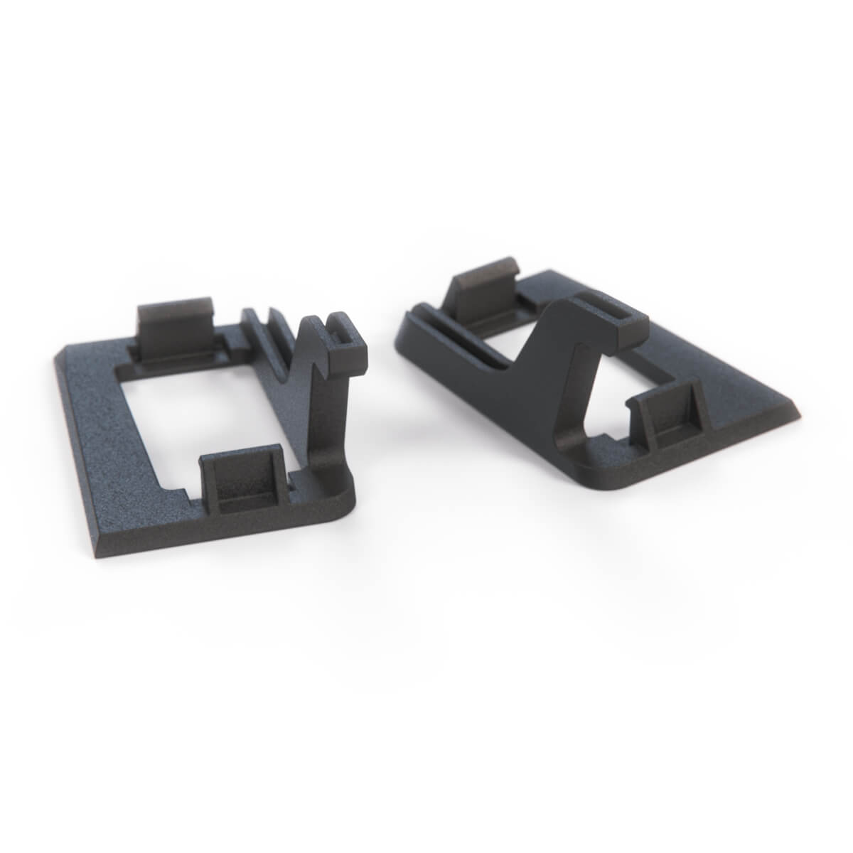 Mercedes-Benz W124 Repair Kit for Centre Console Trim Bracket Left & Right Black (A1246830225 & A1246830223) — view 3
