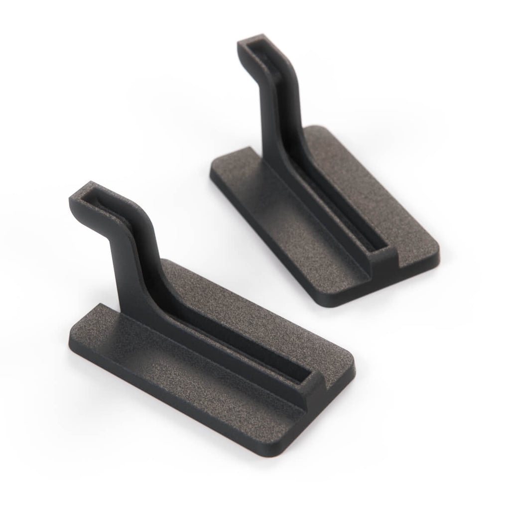Mercedes-Benz W124 Repair Kit for Centre Console Trim Bracket Set of 2 Black (A1246830323) — view 3
