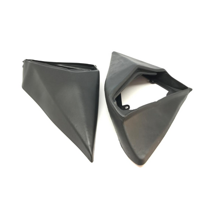 Mercedes-Benz W124 W201 Side Mirror Rubber Seal Pad Set of 2 Left and Right Black (A1248107716)