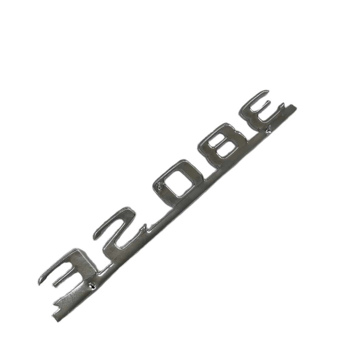 Mercedes-Benz W126 380SE Trunk Badge Emblem (A1268170315) — view 2
