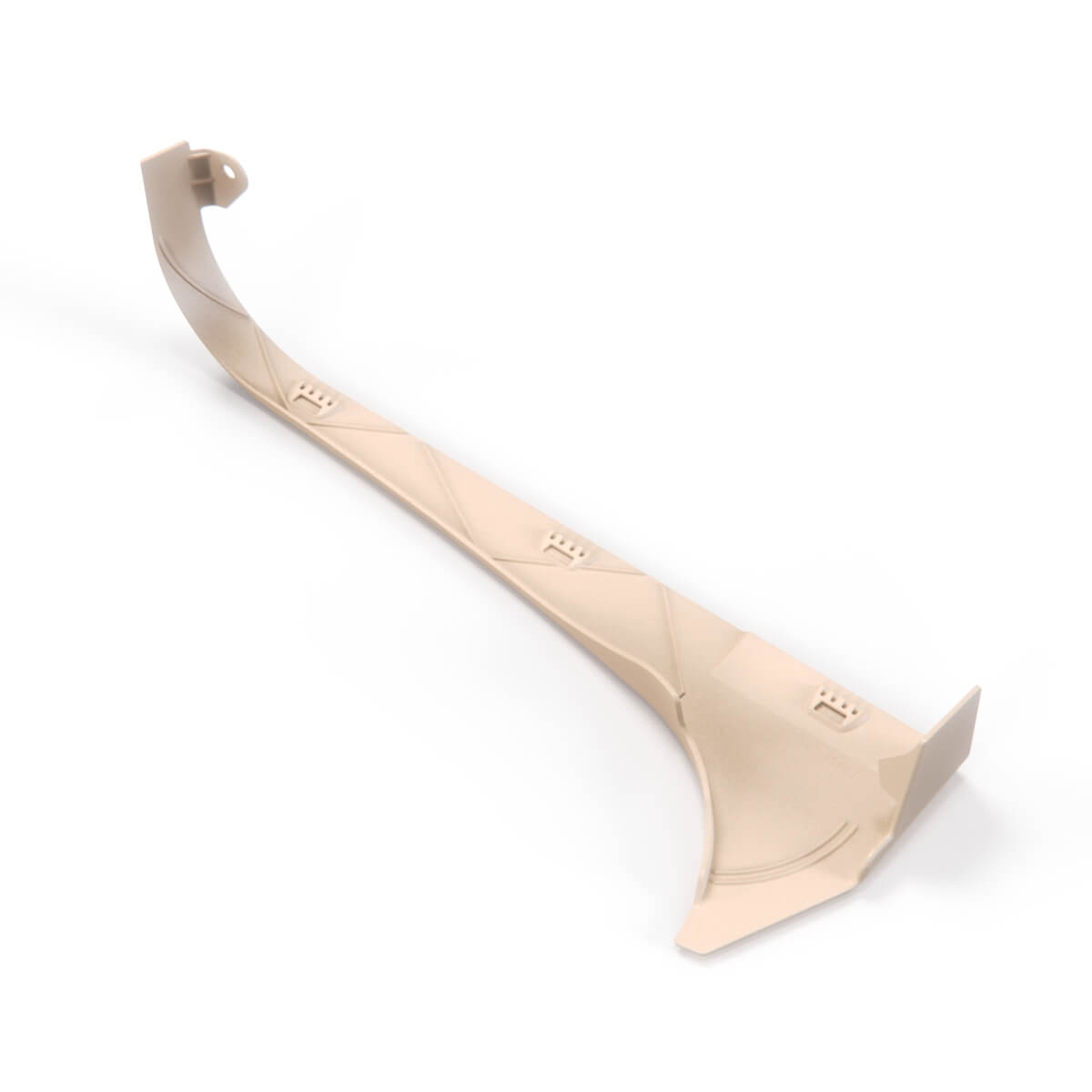 Mercedes-Benz W126 / C126 SEC Front Seat Side Leather Cover Trim Left or Right (A1269141523 / A1269105139 / A1269141623 / A1269105239) — view 4