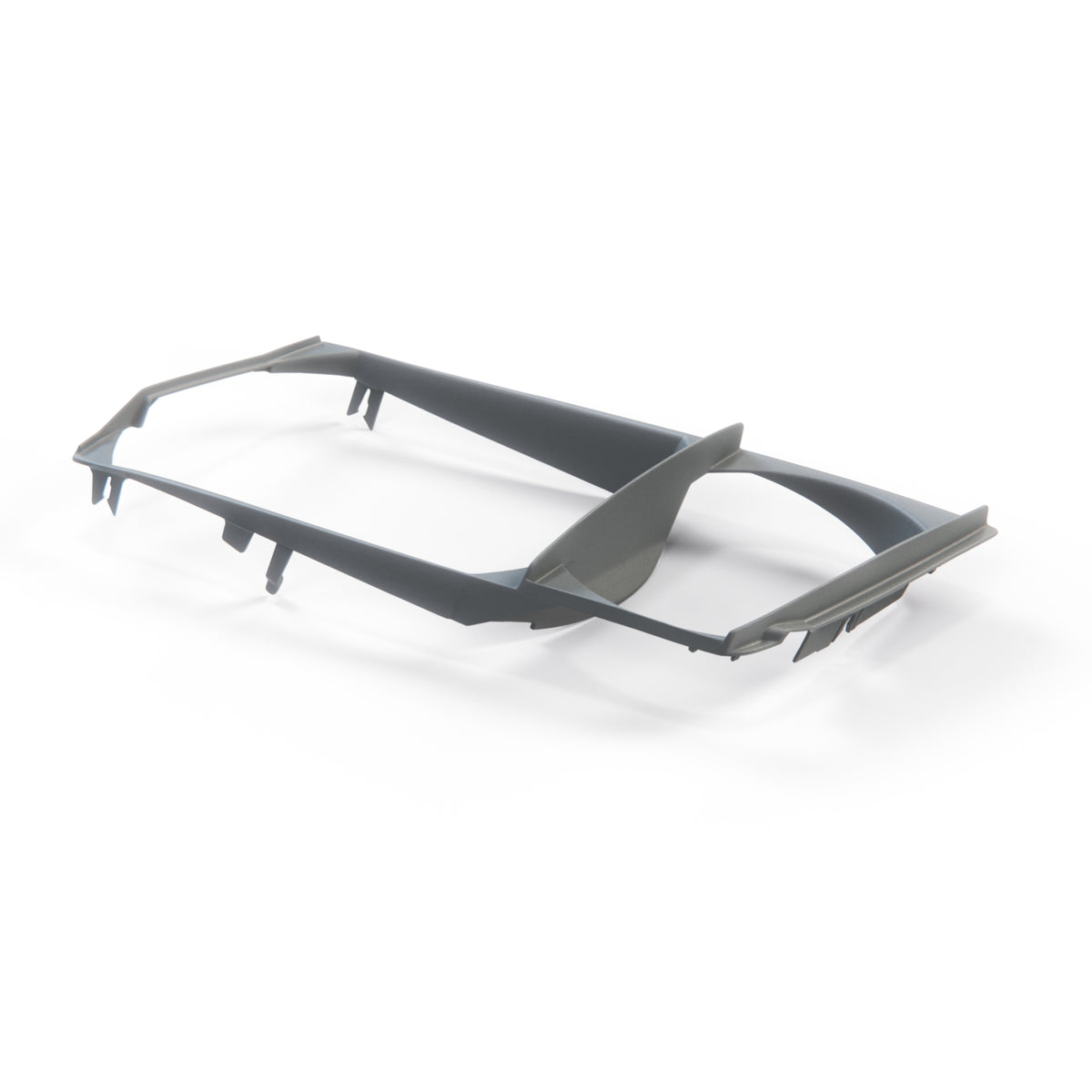 Mercedes-Benz W126 Headlights Frame Left or Right Black or Gray (A0008260103 / A0008260003) — view 2