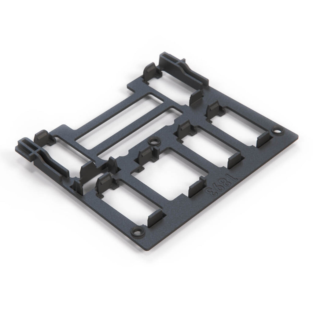 Mercedes-Benz W126 SEC Centre Console Attachment Bracket Black (A1266830600) — view 2