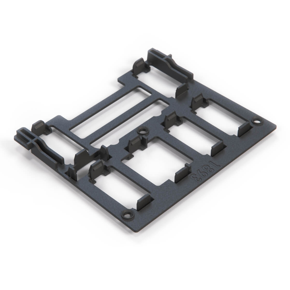 Mercedes-Benz W126 SEC Centre Console Attachment Bracket Black (A1266830600) — view 2