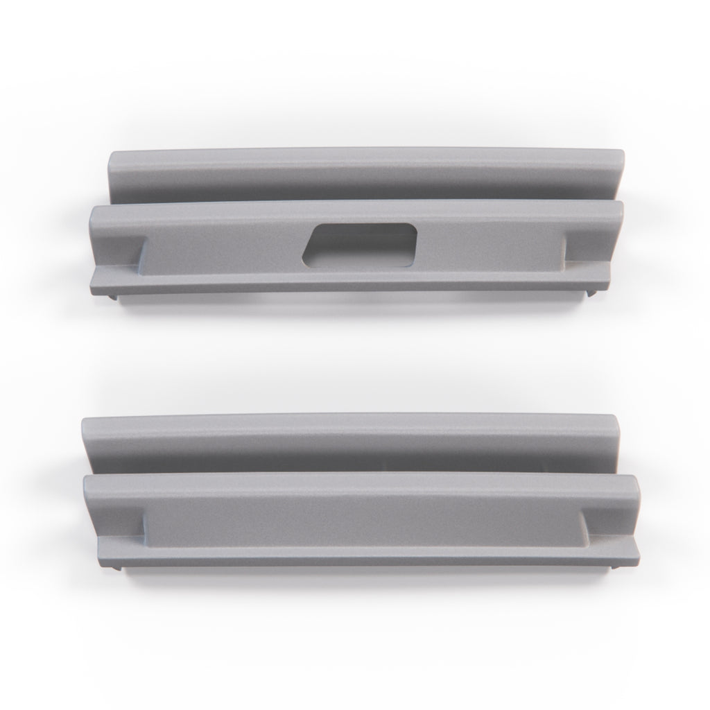 Mercedes-Benz W140 Front Bumper Tow Hook Cover Cap Left or Right Primed (A1408850926 / A1408851026) — view 4