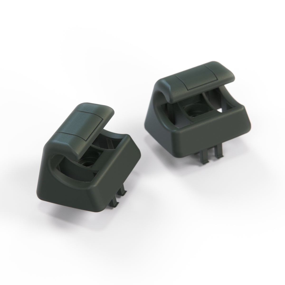 Mercedes-Benz W140 W202 W203 W210 W220 C215 Sun Visor Mount Clip Set of 2 All Colours (A2028100712) — view 15