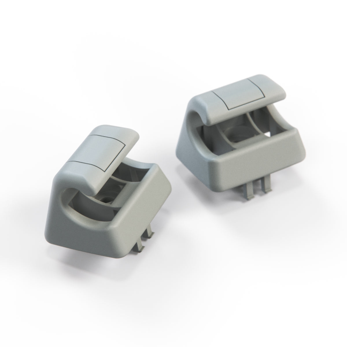 Mercedes-Benz W140 W202 W203 W210 W220 C215 Sun Visor Mount Clip Set of 2 All Colours (A2028100712) — view 17