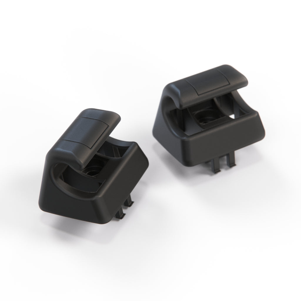 Mercedes-Benz W140 W202 W203 W210 W220 C215 Sun Visor Mount Clip Set of 2 All Colours (A2028100712) — view 5