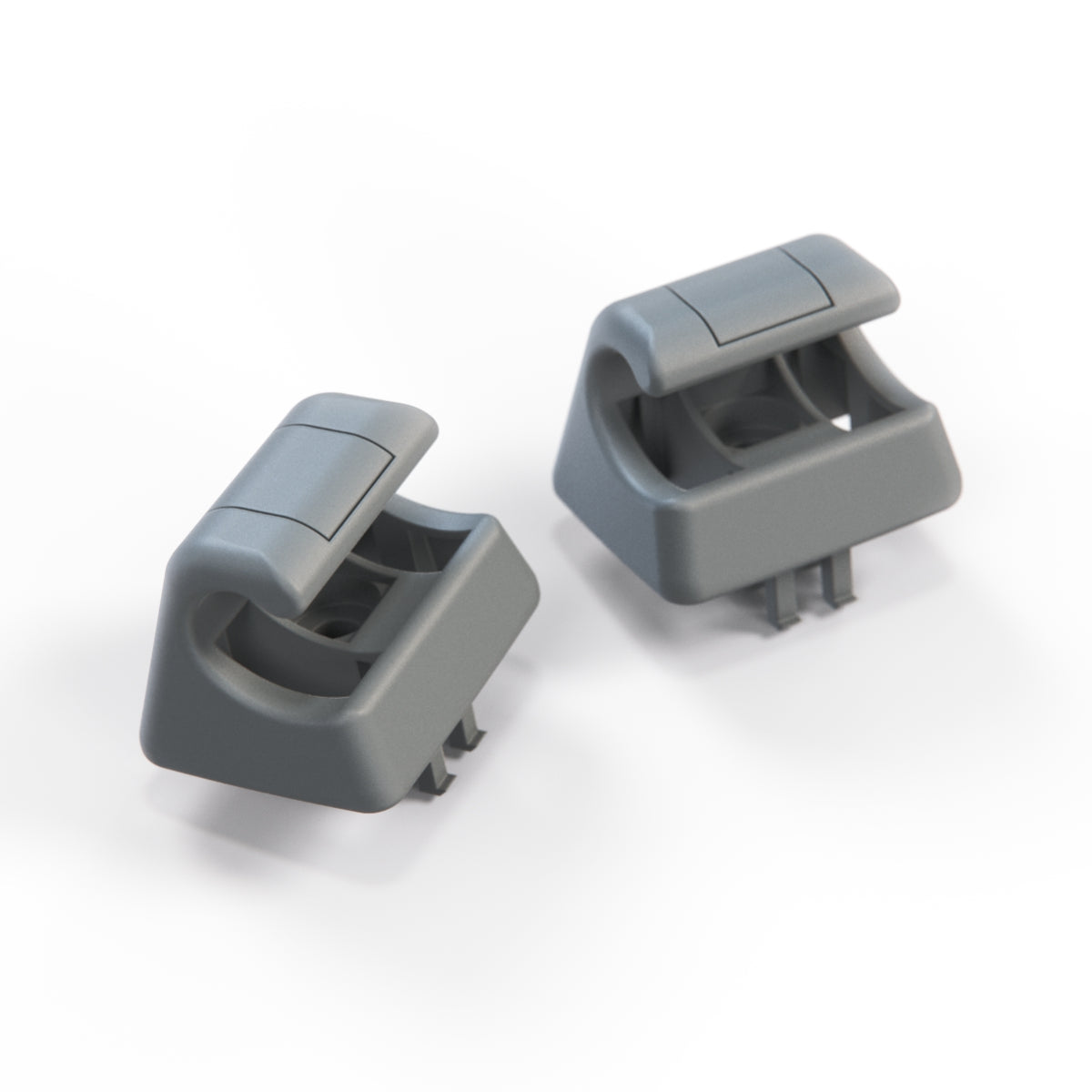Mercedes-Benz W140 W202 W203 W210 W220 C215 Sun Visor Mount Clip Set of 2 All Colours (A2028100712) — view 6
