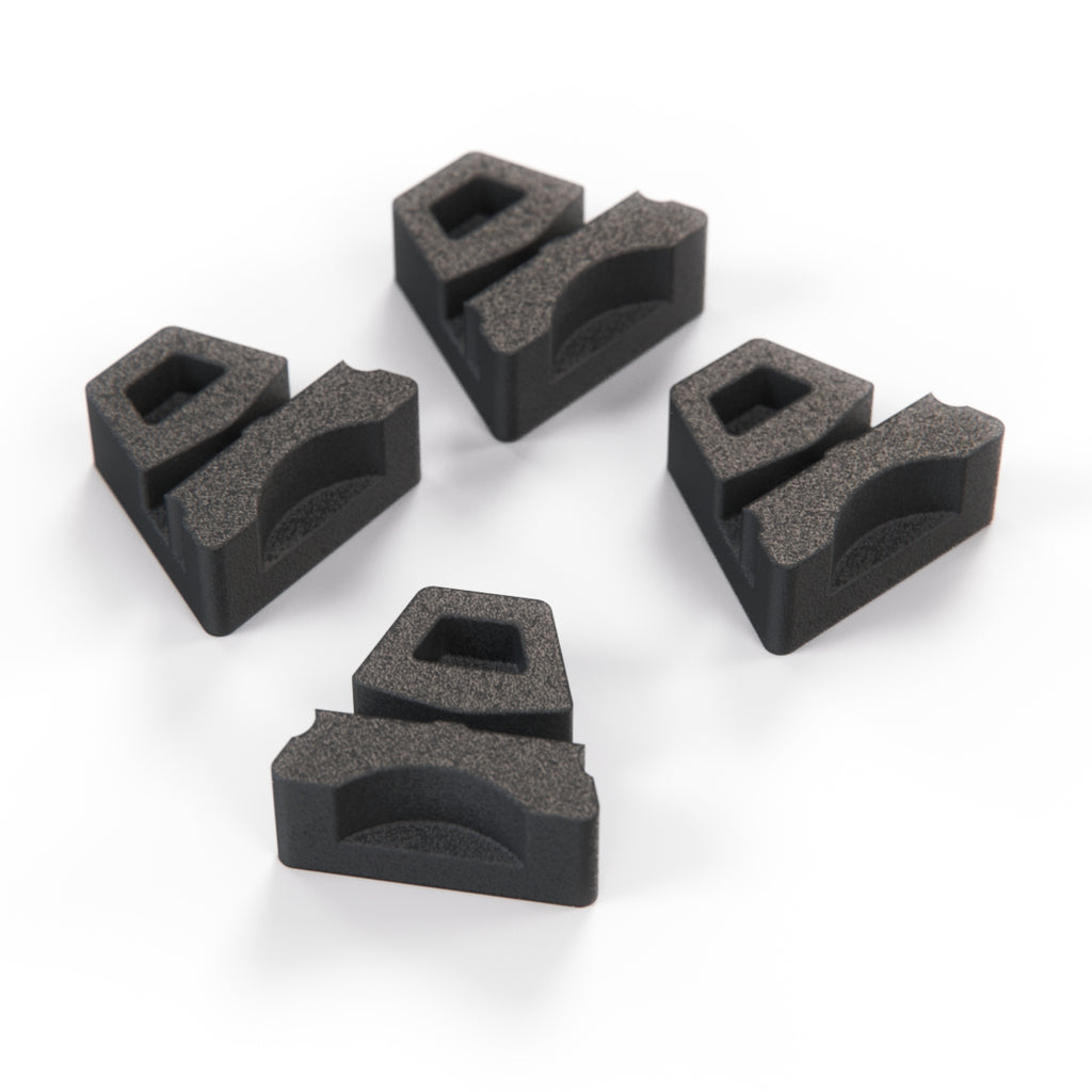 Mercedes-Benz W156 W176 W177 W212 W218 W253 Sunroof Repair Kit Slider Set of 4 Black (A2057800175)