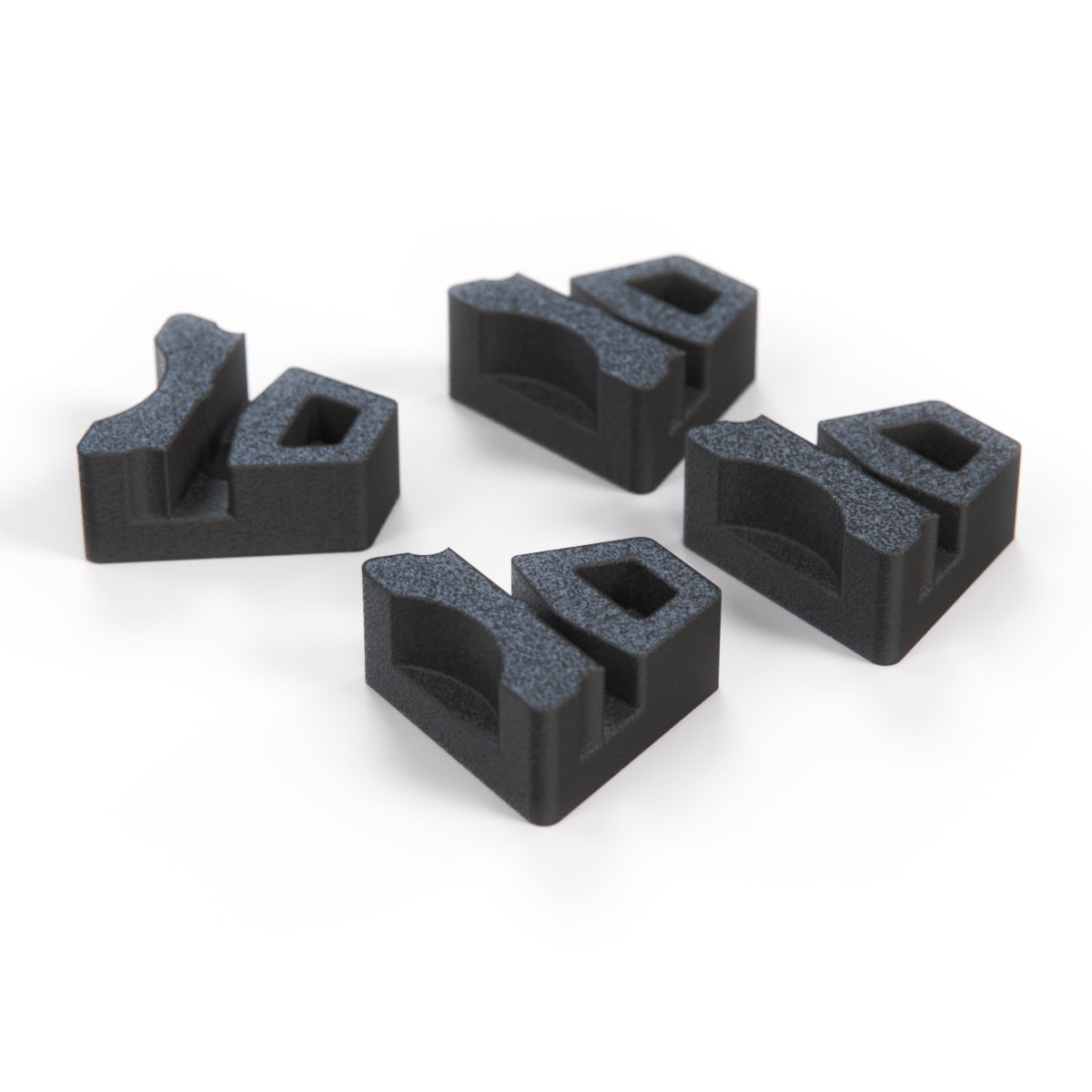 Mercedes-Benz W156 W176 W177 W212 W218 W253 Sunroof Repair Kit Slider Set of 4 Black (A2057800175) — view 2