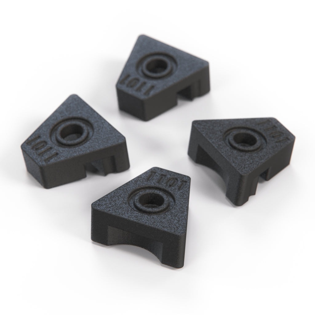 Mercedes-Benz W156 W176 W177 W212 W218 W253 Sunroof Repair Kit Slider Set of 4 Black (A2057800175) — view 3
