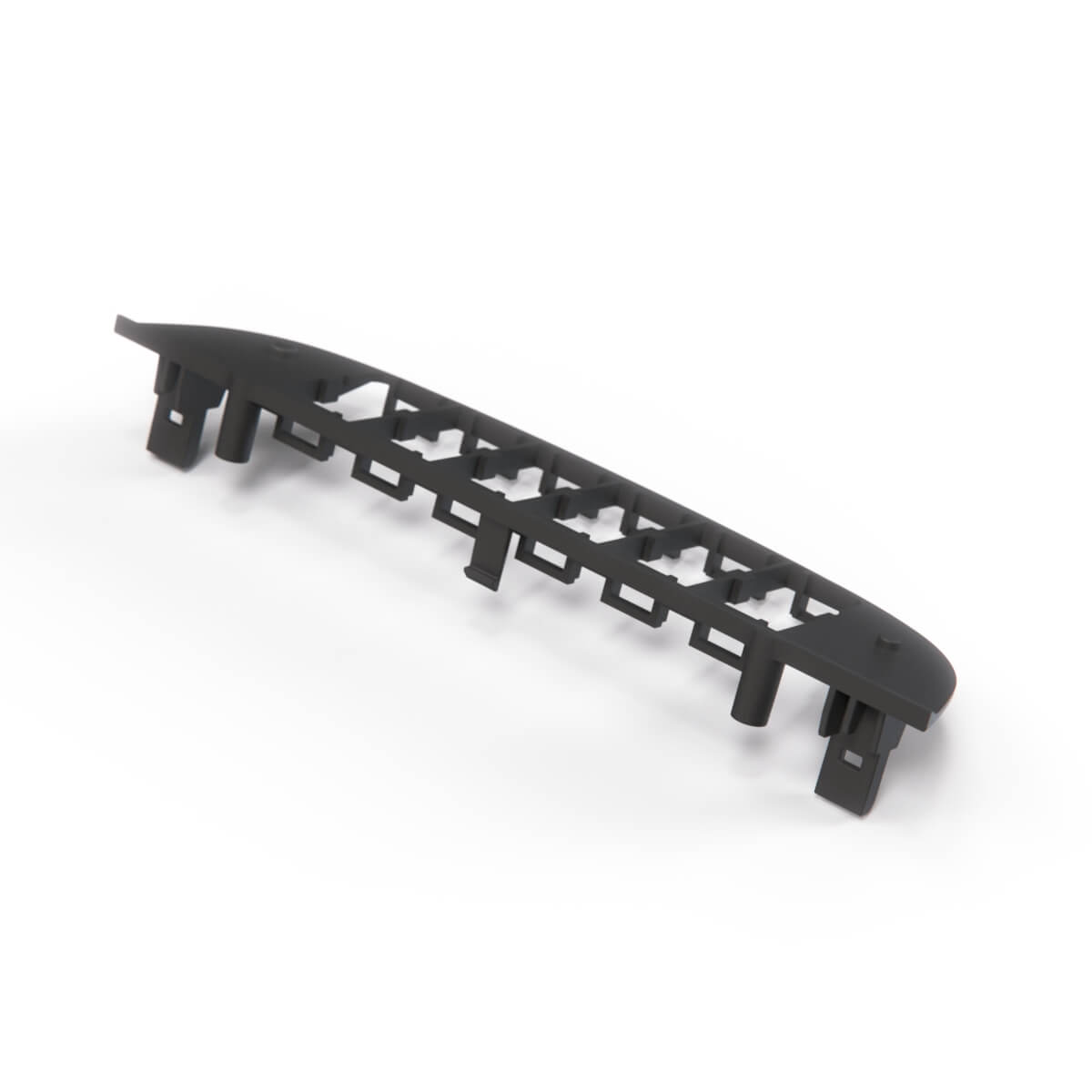 Mercedes-Benz W163 Fascia Stereo Radio Lower Bezel Panel Frame Trim Behr Black — view 2