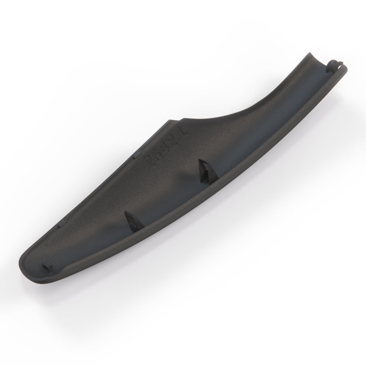 Mercedes-Benz W163 Front Roof Rail Cover Left or Right Black (A1638490103 / A1638490203) — view 3