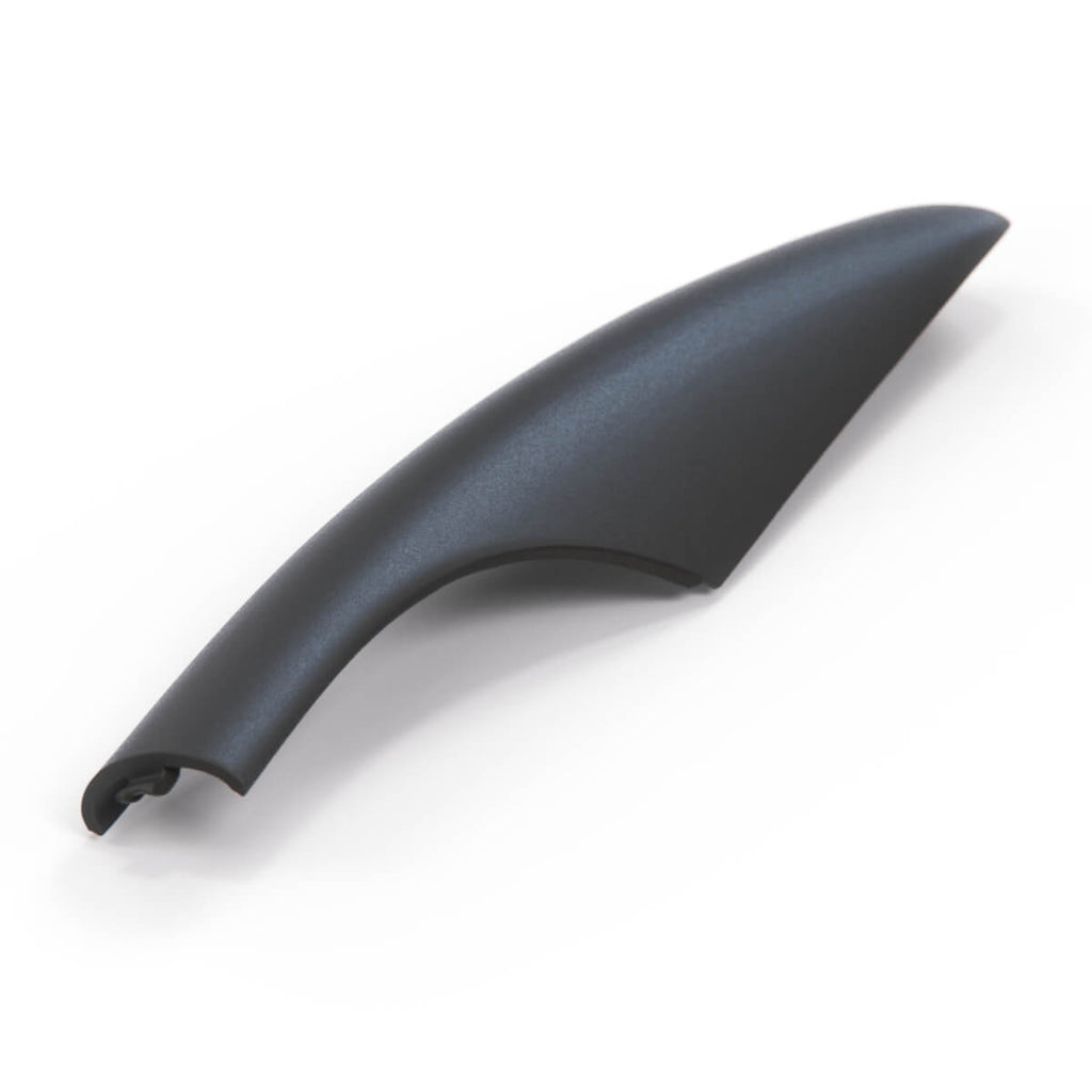 Mercedes-Benz W163 Rear Roof Rail Cover Left or Right Black (A1638490503 / A1638490603) — view 2