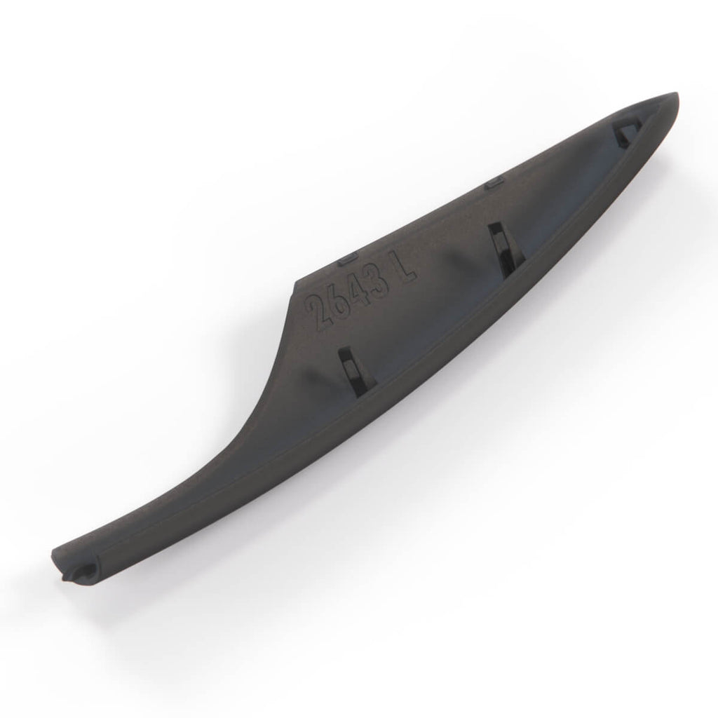 Mercedes-Benz W163 Rear Roof Rail Cover Left or Right Black (A1638490503 / A1638490603) — view 3