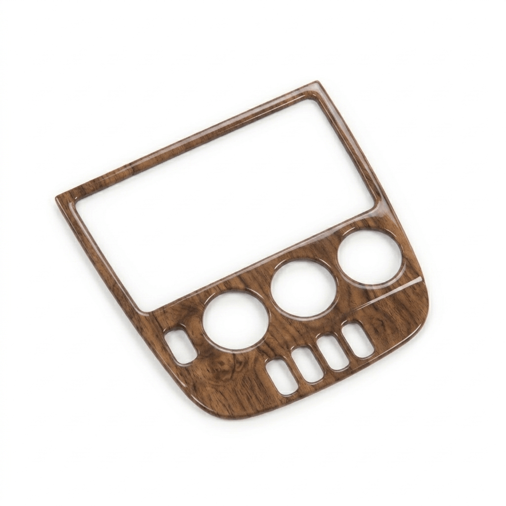 Mercedes-Benz W163 Wooden Dashboard Centre Console Stereo Surround Frame Delphi (A1636808136) — view 2